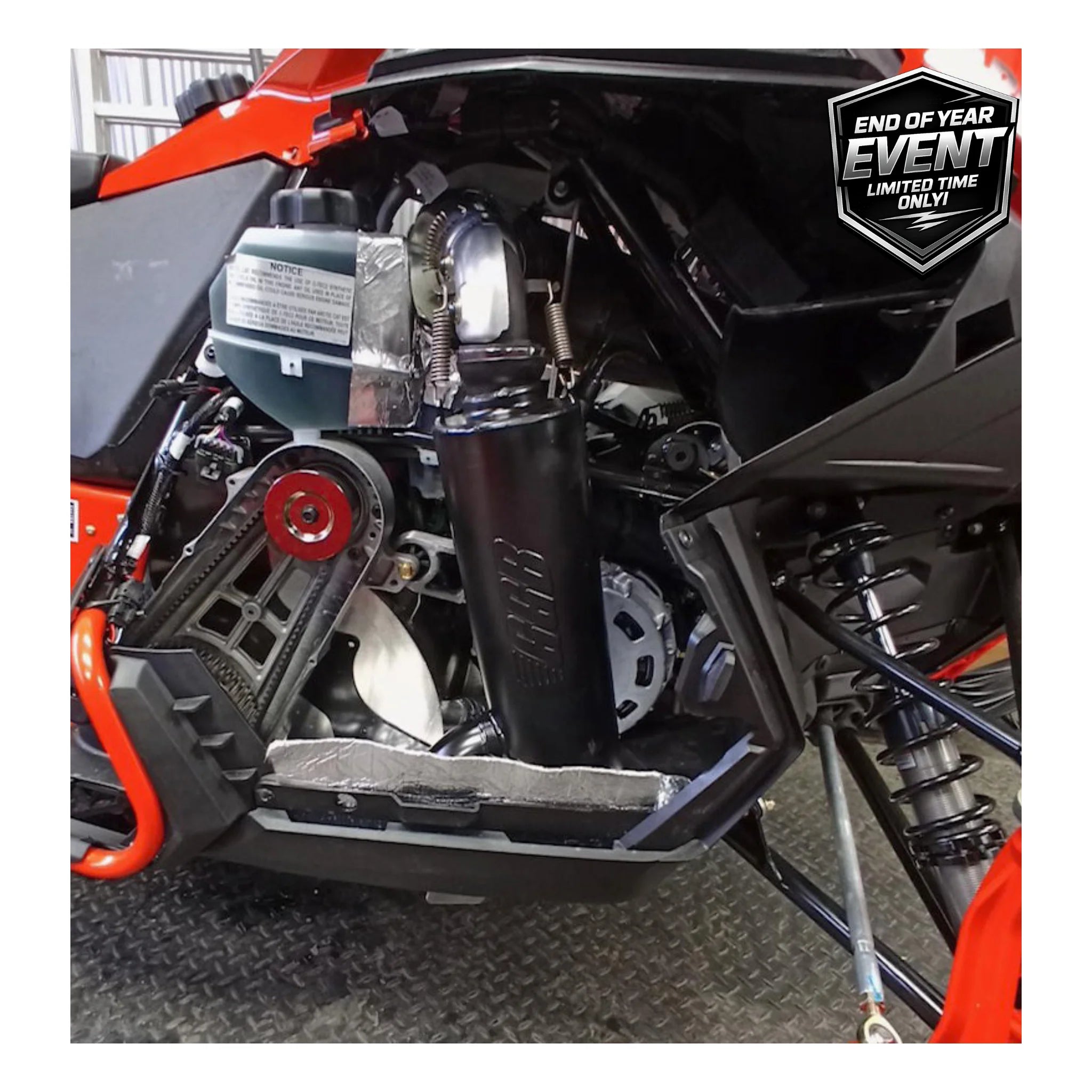 2025-2026 Arctic Cat 858 Catalyst Trail Muffler – GGB Exhaust