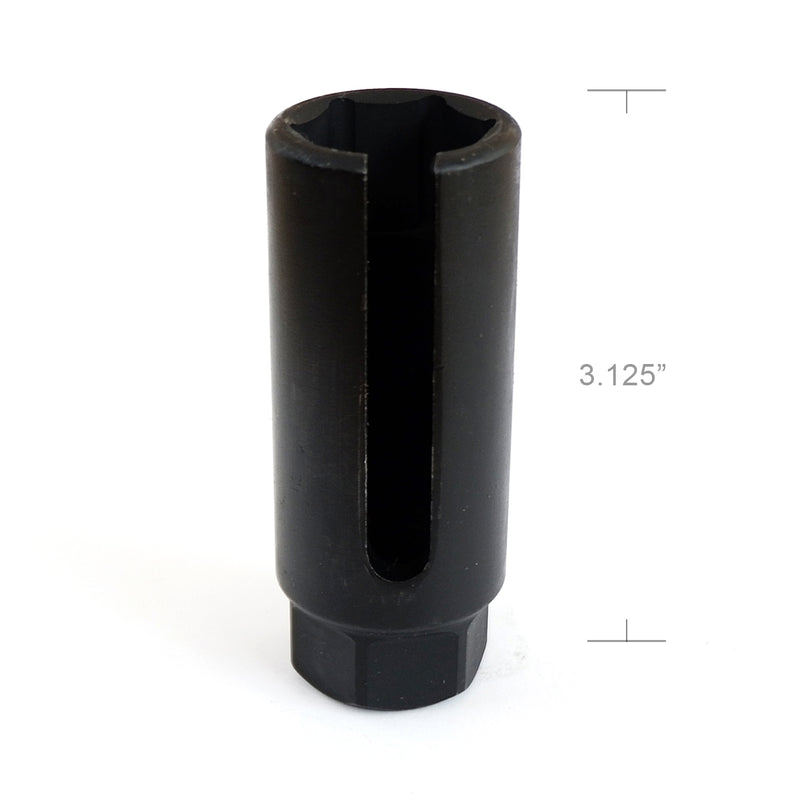 7/8- 22mm slotted O2 socket