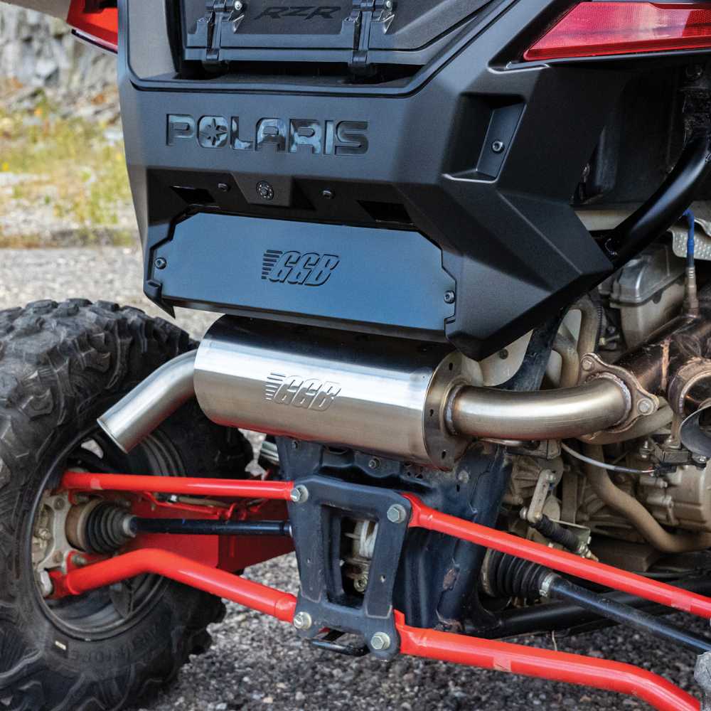 2020-2025 Polaris RZR Pro XP/XP4 Turbo Trail Muffler – GGB Exhaust ...