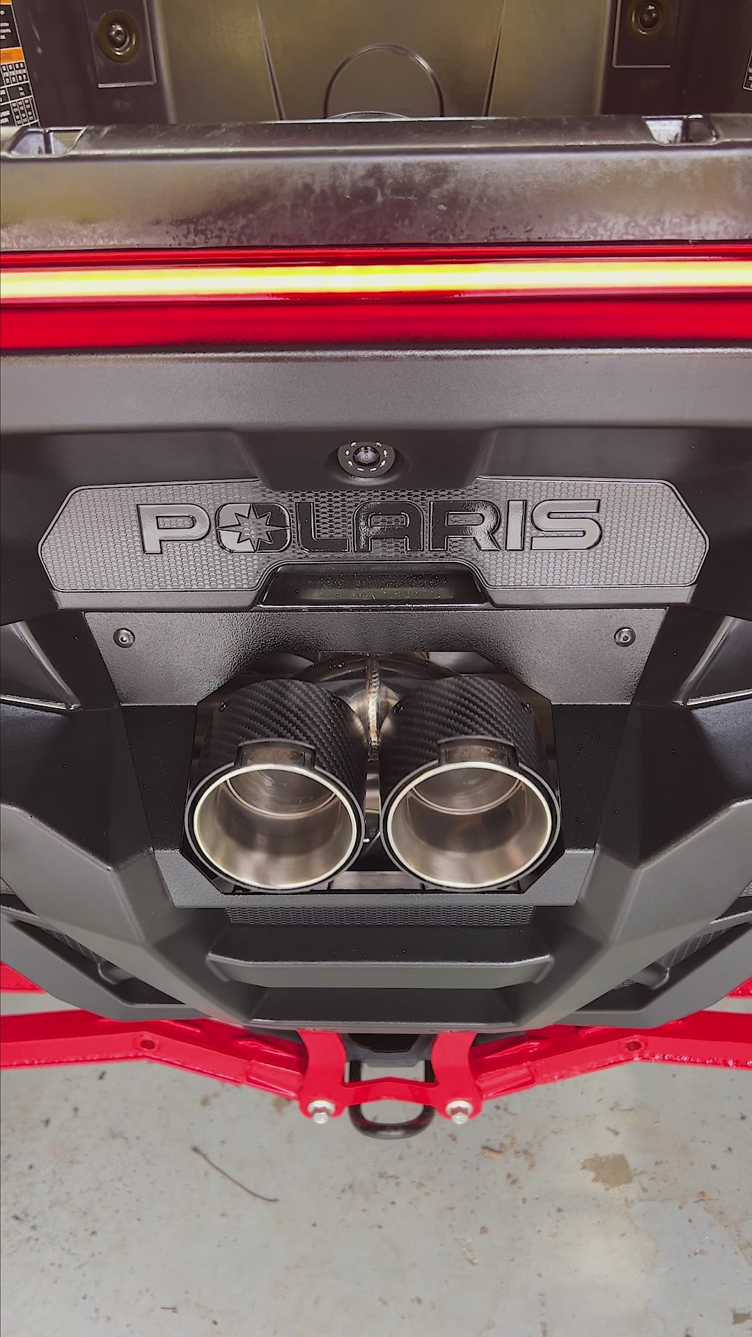 2024-2025 Polaris RZR XP 1000 Center Exit Sport Pro Dual Tip