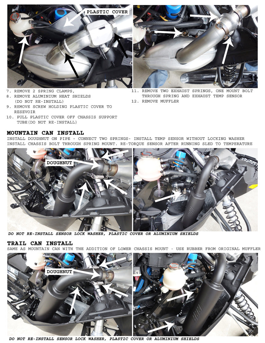 2017-2023 Ski-Doo Gen 4 850 E-TEC Quiet Muffler – GGB Exhaust Technologies  Inc.