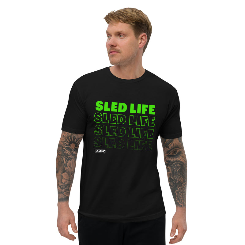 SLED LIFE T Shirt Green