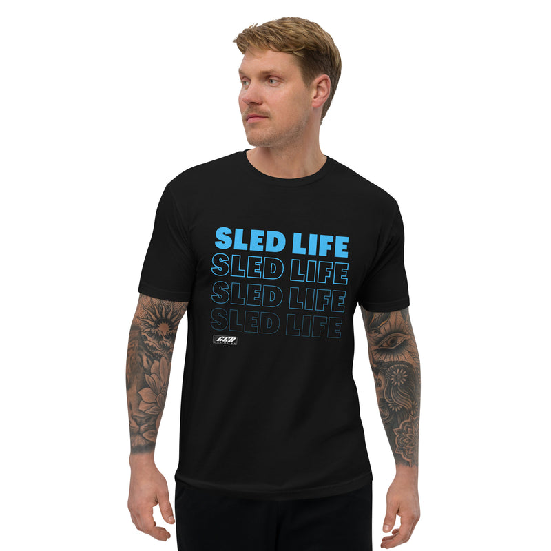 SLED LIFE T Shirt Blue