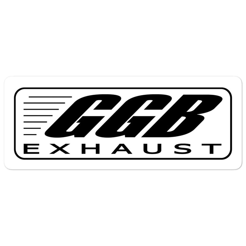 GGB Exhaust Sticker 5.5 inch